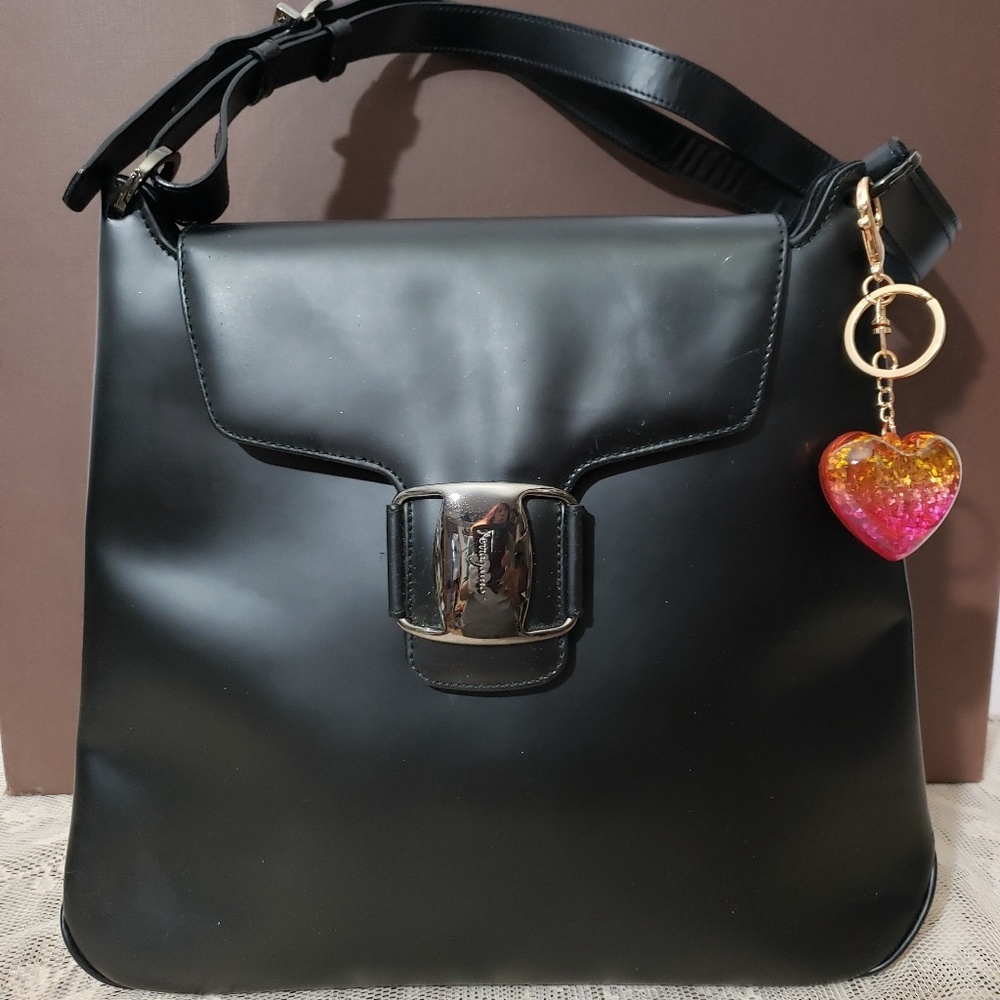 Authentic Salvatore Ferragamo shoulder bag